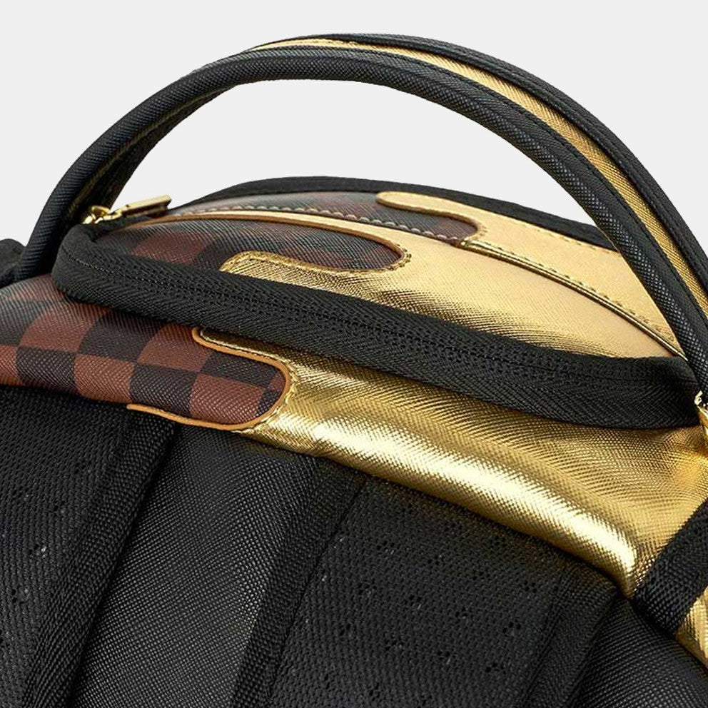 MOCHILA SHARK IN PARIS GOLD DRIP BACKPACK - MARRÓN - SPRAYGROUND | 910B9250NSZ