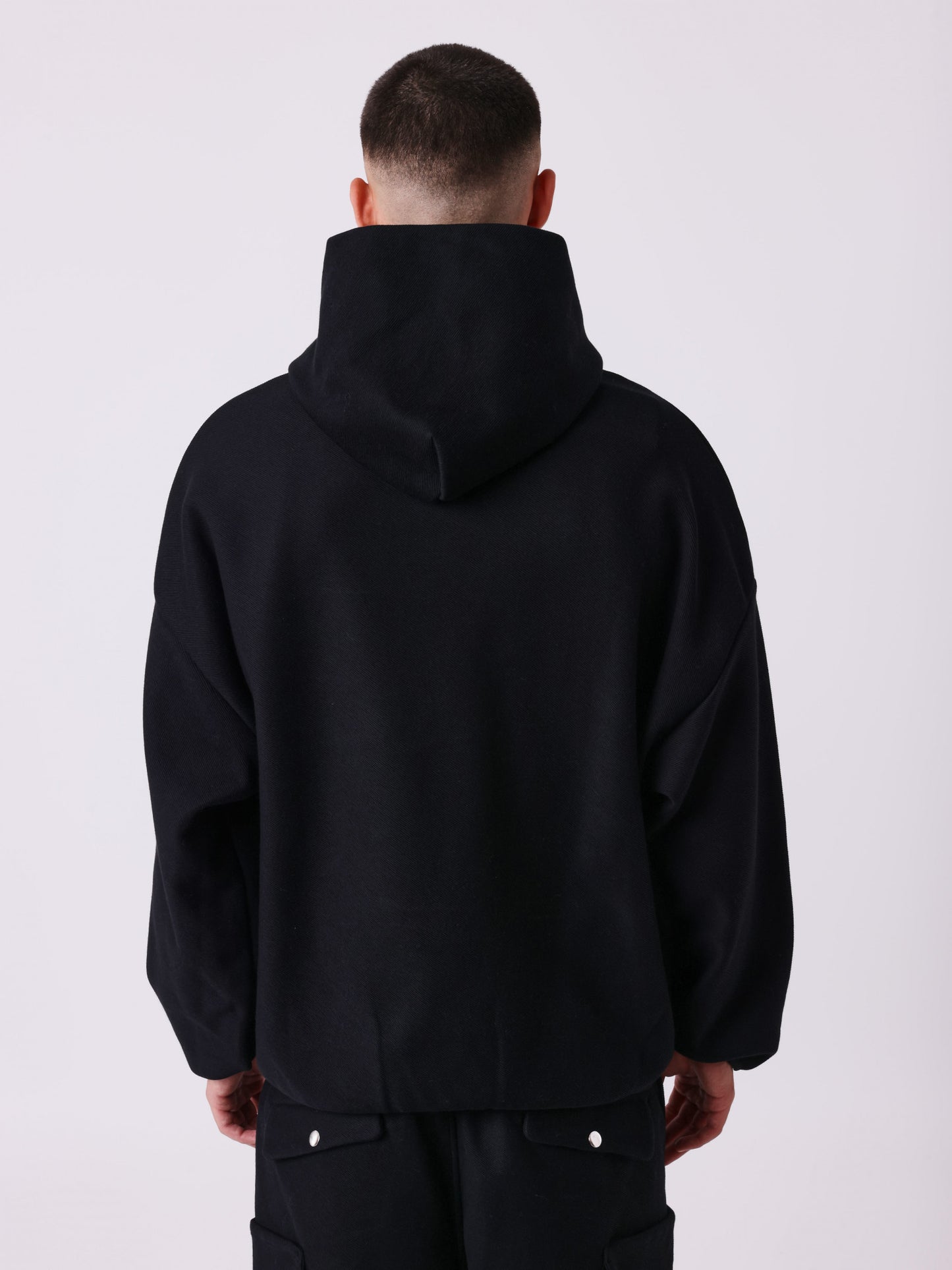 SUDADERA CAPUCHA OVERSIZE BOXY - NEGRO - PROJECT X PARIS | PXP 2522502_BK