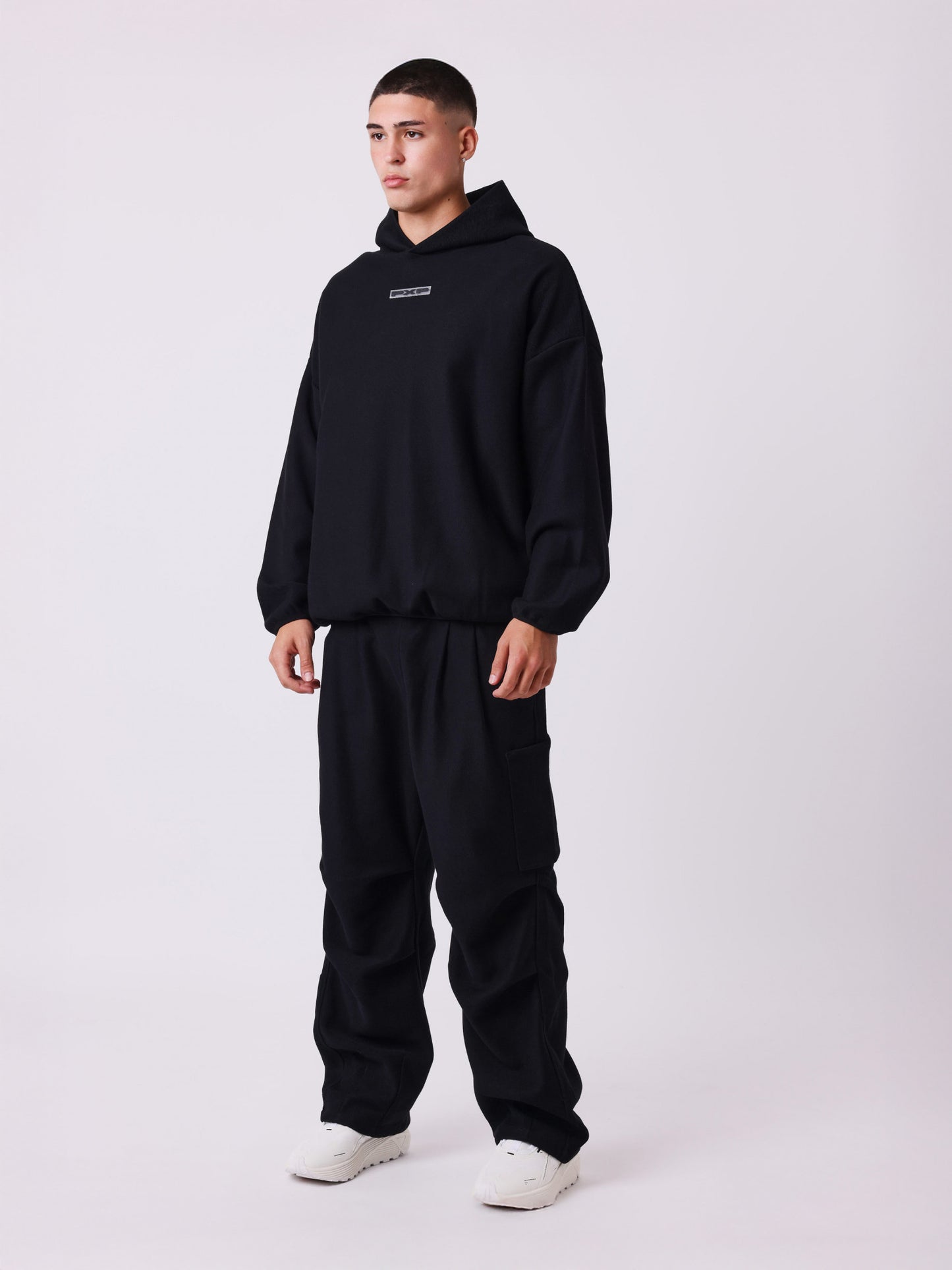 SUDADERA CAPUCHA OVERSIZE BOXY - NEGRO - PROJECT X PARIS | PXP 2522502_BK