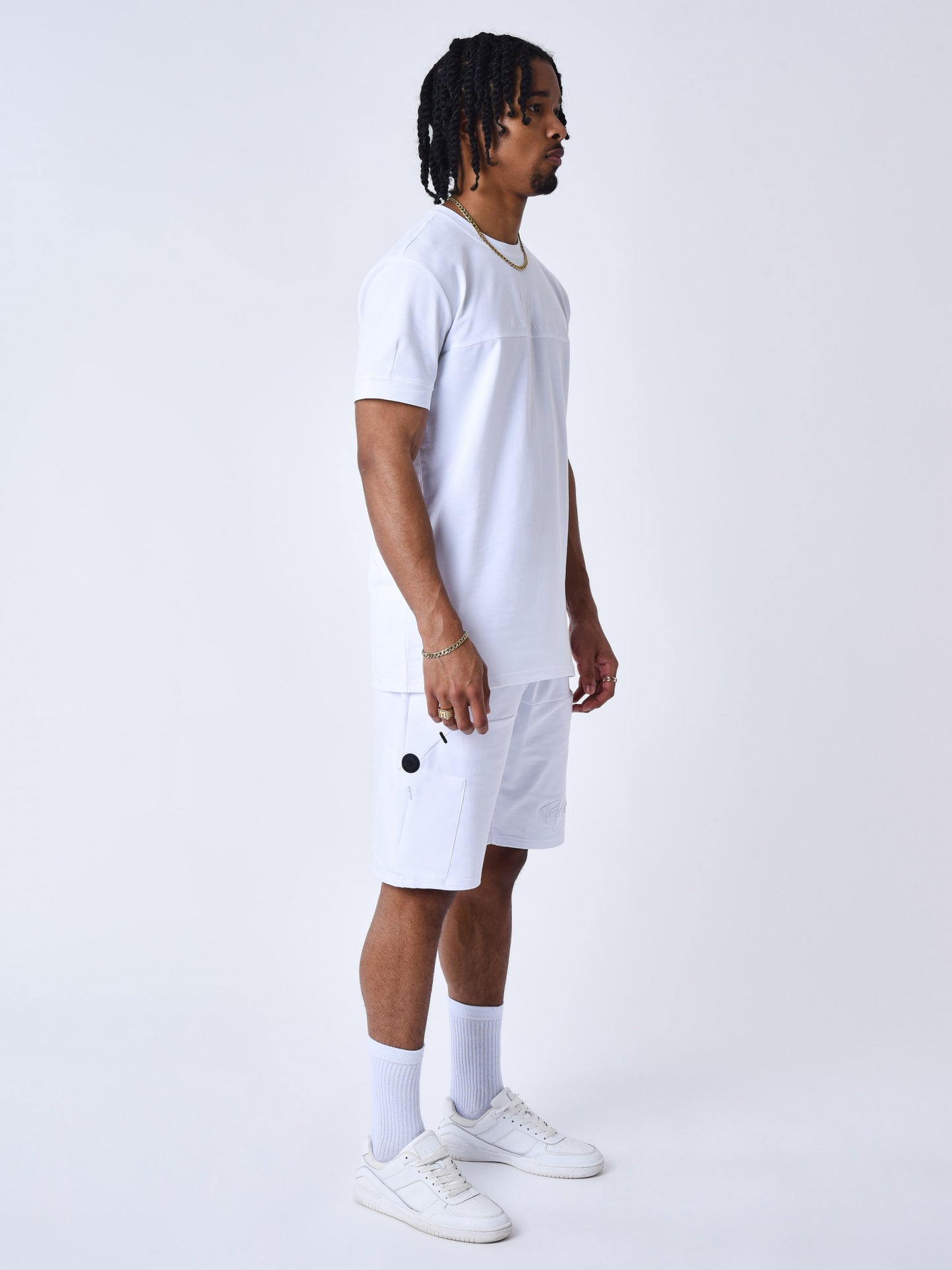 CAMISETA CON LOGO BORDADO - BLANCO - PROJECT X PARIS | 2410098-W