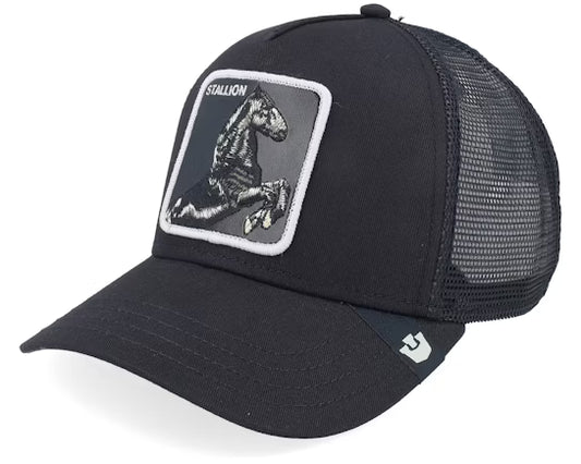 GORRA TRUCKER CABALLO "STALLION" - NEGRO - GOORIN BROS THE FARM ANIMALS | 101-2451