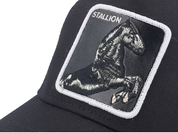 GORRA TRUCKER CABALLO "STALLION" - NEGRO - GOORIN BROS THE FARM ANIMALS | 101-2451