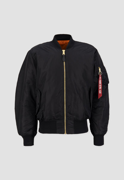 CHAQUETA BOMBER "MA-1" CLÁSICA - BLACK - ALPHA INDUSTRIES