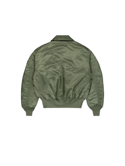 CHAQUETA BOMBER "CWU-45 HERITAGE" - VERDE MILITAR - ALPHA INDUSTRIES | 100102