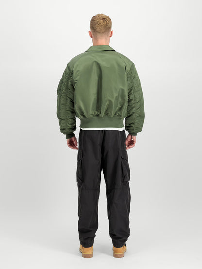 CHAQUETA BOMBER "CWU-45 HERITAGE" - VERDE MILITAR - ALPHA INDUSTRIES | 100102
