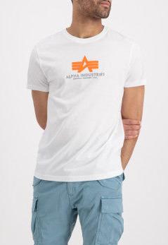 CAMISETA BÁSICA CON GOMA - BLANCO - ALPHA INDUSTRIES | 100501RB