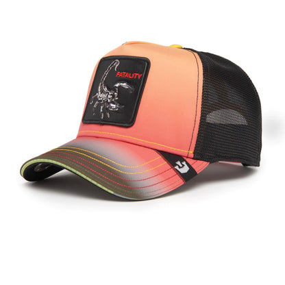 GORRA TRUCKER ESCORPIÓN "FATALITY" - NARANJA - GOORIN BROS THE FARM ANIMALS | 101-1522