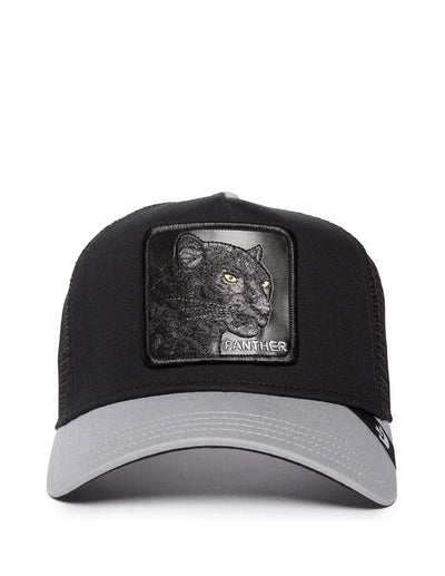 GORRA TRUCKER PANTERA "THE BLACK PANTHER" - NEGRO / GRIS OSCURO - GOORIN BROS THE FARM ANIMALS | 101-1663