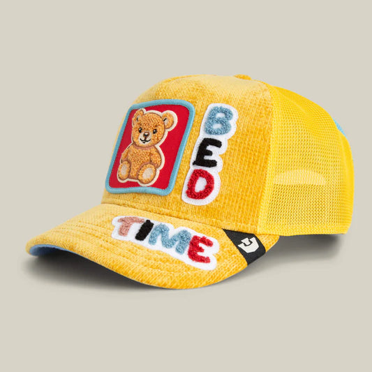 GORRA TRUCKER OSO "DUVET ALL DET" - AMARILLA - GOORIN BROS THE FARM ANIMALS | 101-2189