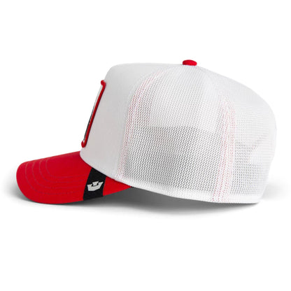 GORRA TRUCKER ÁGUILA "ELGAE" - WHITE/RED - GOORIN BROS THE FARM ANIMALS | 101-2444