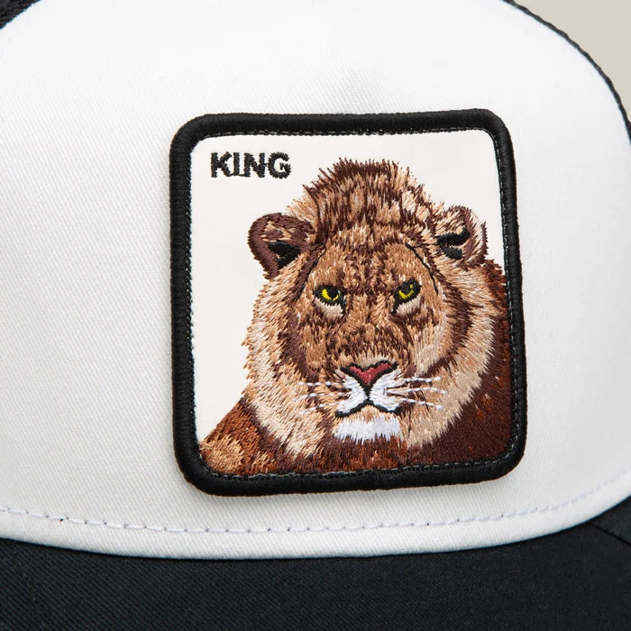 GORRA TRUCKER LEÓN "THE LION KING" - NEGRO0 - GOORIN BROS THE FARM ANIMALS | 101-2459