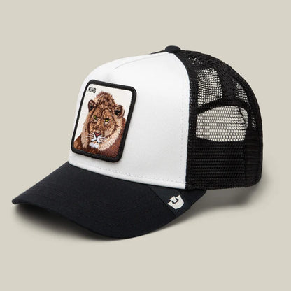 GORRA TRUCKER LEÓN "THE LION KING" - NEGRO0 - GOORIN BROS THE FARM ANIMALS | 101-2459