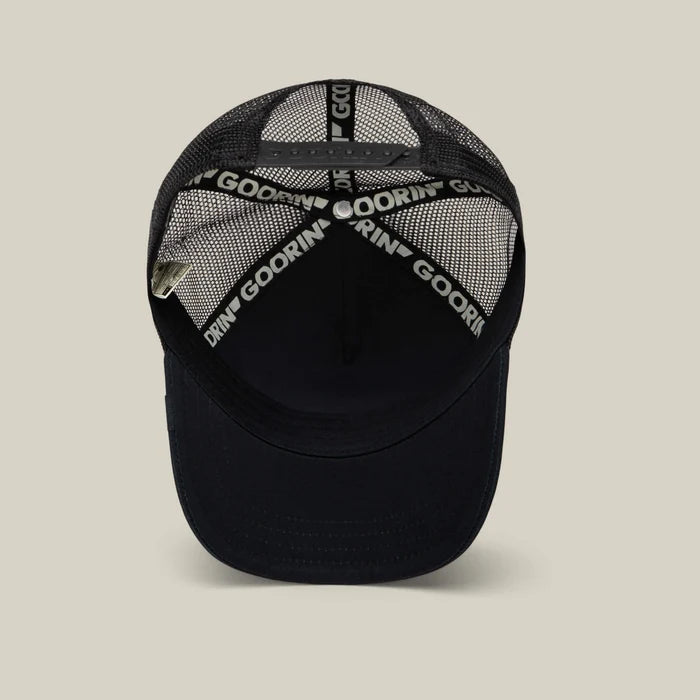 GORRA TRUCKER LEÓN "THE LION KING" - NEGRO0 - GOORIN BROS THE FARM ANIMALS | 101-2459