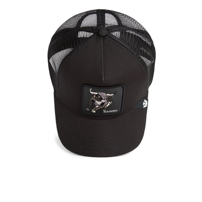 GORRA TRUCKER TORO "RAGING" - NEGRO - GOORIN BROS THE FARM ANIMALS | 101-2535