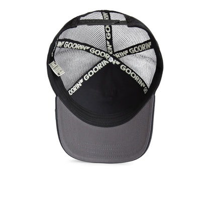 GORRA TRUCKER TORO "RAGING" - NEGRO - GOORIN BROS THE FARM ANIMALS | 101-2535