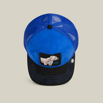 GORRA TRUCKER PITBULL "FLEX" - AZUL - GOORIN BROS THE FARM ANIMALS | 101-2580