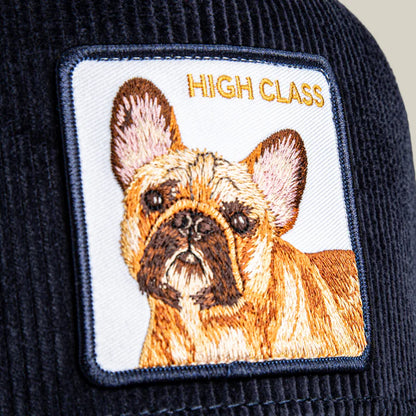 GORRA TRUCKER BULLDOG "HIGH CLASS REMIX" - AZUL - GOORIN BROS THE FARM ANIMALS | 101-2604