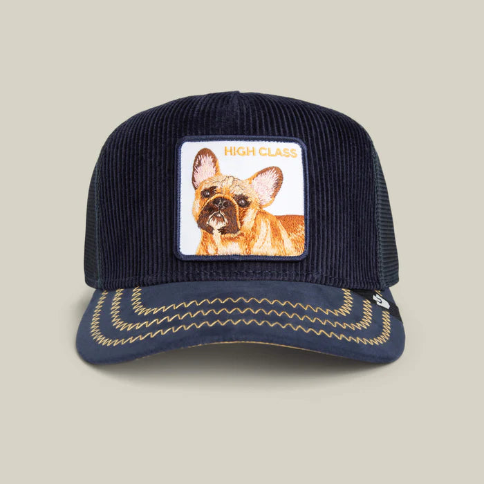 GORRA TRUCKER BULLDOG "HIGH CLASS REMIX" - AZUL - GOORIN BROS THE FARM ANIMALS | 101-2604