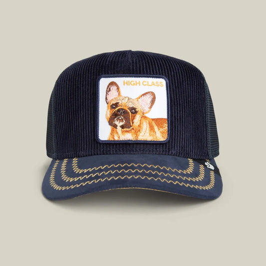 GORRA TRUCKER BULLDOG "HIGH CLASS REMIX" - AZUL - GOORIN BROS THE FARM ANIMALS | 101-2604