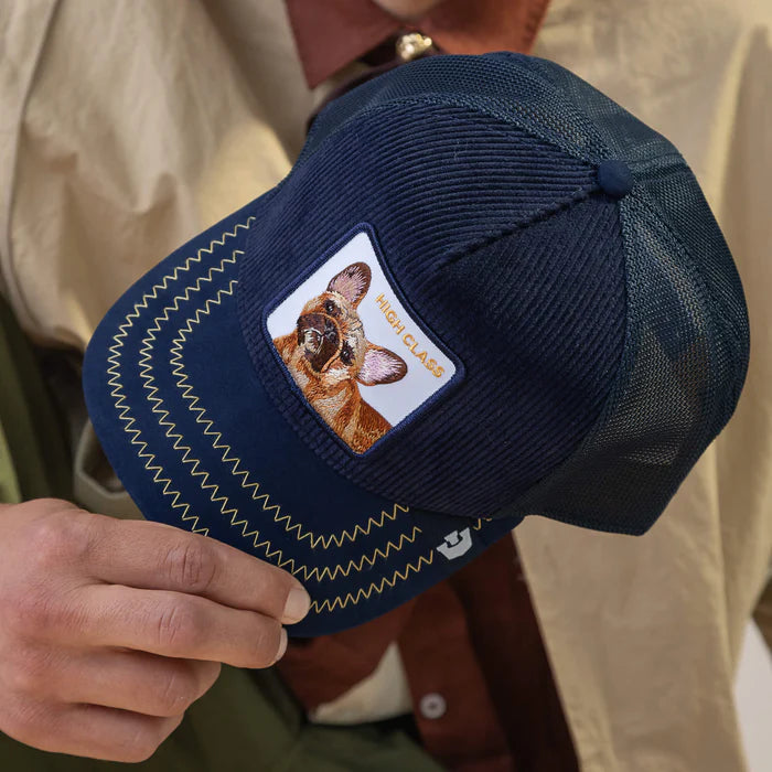 GORRA TRUCKER BULLDOG "HIGH CLASS REMIX" - AZUL - GOORIN BROS THE FARM ANIMALS | 101-2604