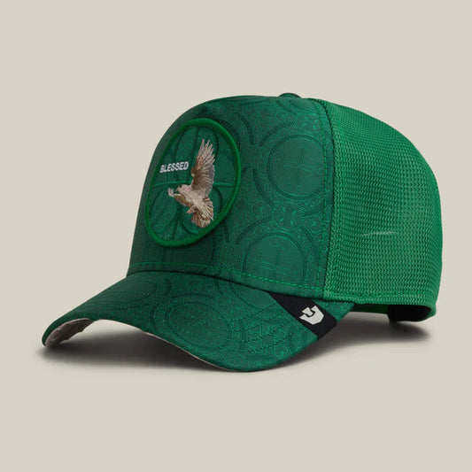 GORRA TRUCKER PALOMA "BLESSED" - VERDE - GOORIN BROS THE FARM ANIMALS | 101-2796