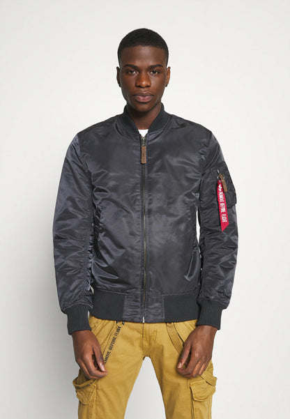 CHAQUETA BOMBER "MA-1 VF 59 LONG" - GRIS OSCURO - ALPHA INDUSTRIES | 168100