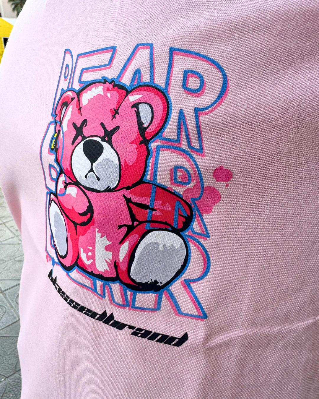 CAMISETA "BEAR TEDDY" - ROSA - BLESSED BRAND