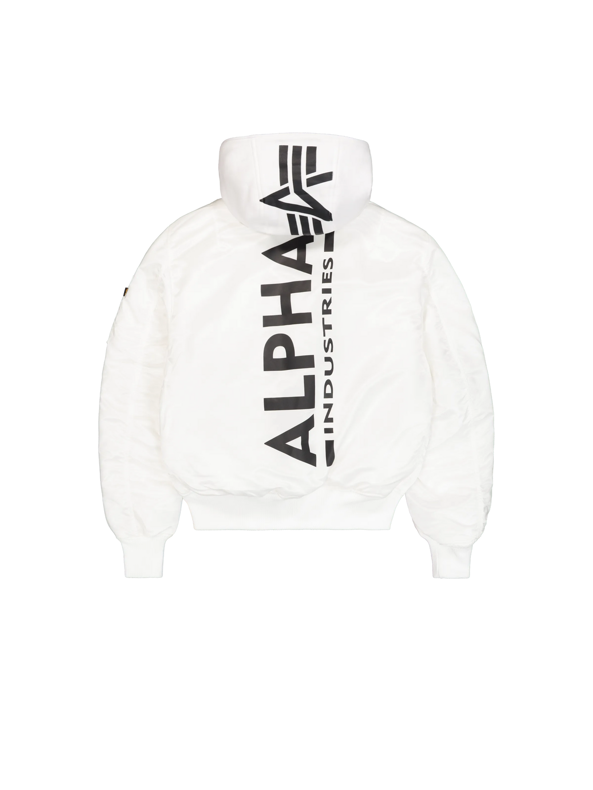 CHAQUETA BOMBER "MA-1 ZH BACKPRINT SLIM" - BLANCO - ALPHA INDUSTRIES | 128113-92