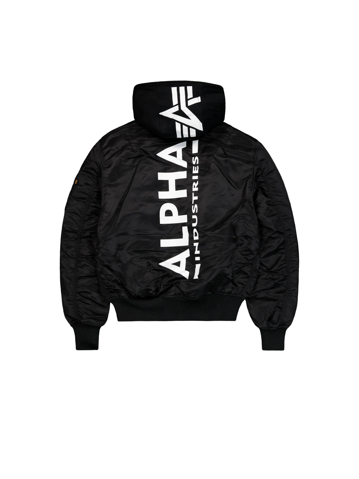CHAQUETA BOMBER "MA-1 ZH BACKPRINT SLIM" - NEGRO - ALPHA INDUSTRIES | 128113-95