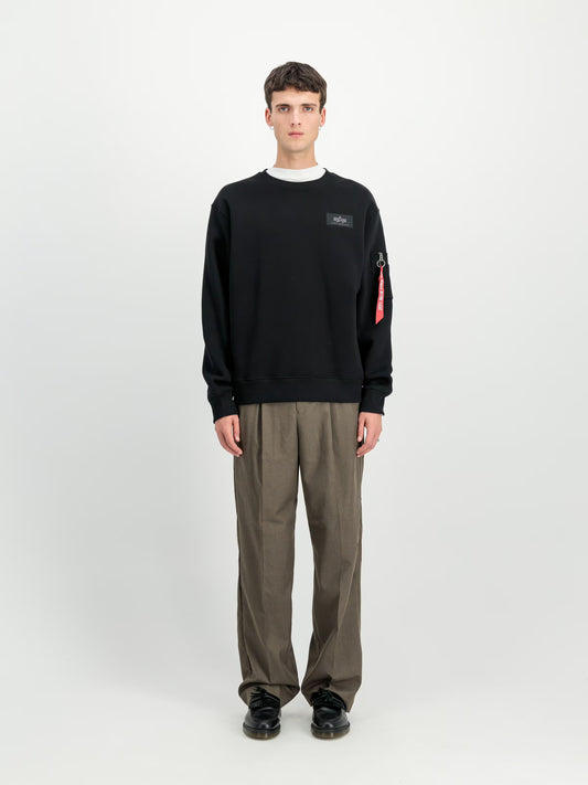 SUDADERA "BACKPRINT SWEATSHIRT" - NEGRO - ALPHA INDUSTRIES | 128305