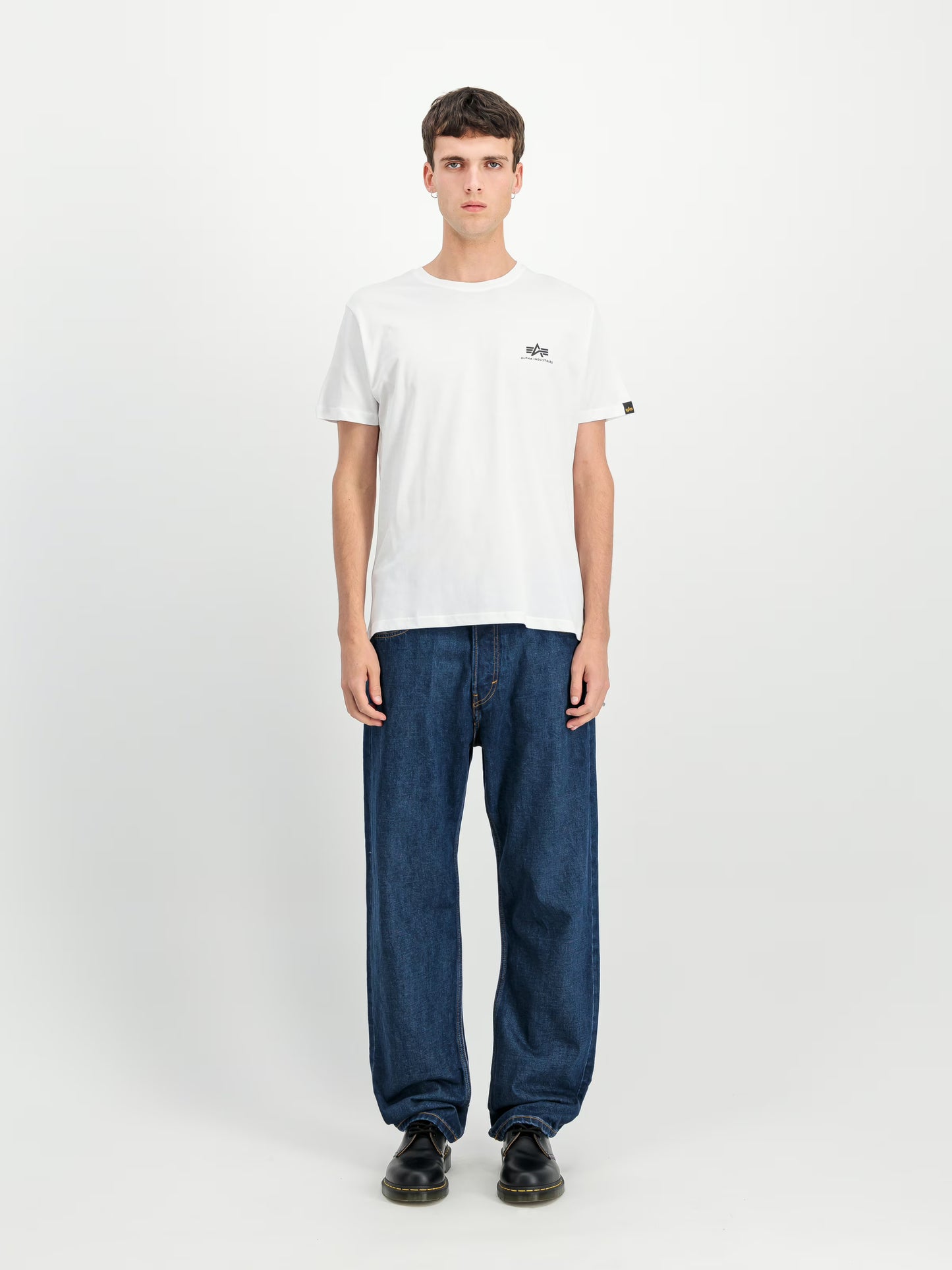 BACKPRINT TSHIRT - BLANCO - ALPHA INDUSTRIES | 128507