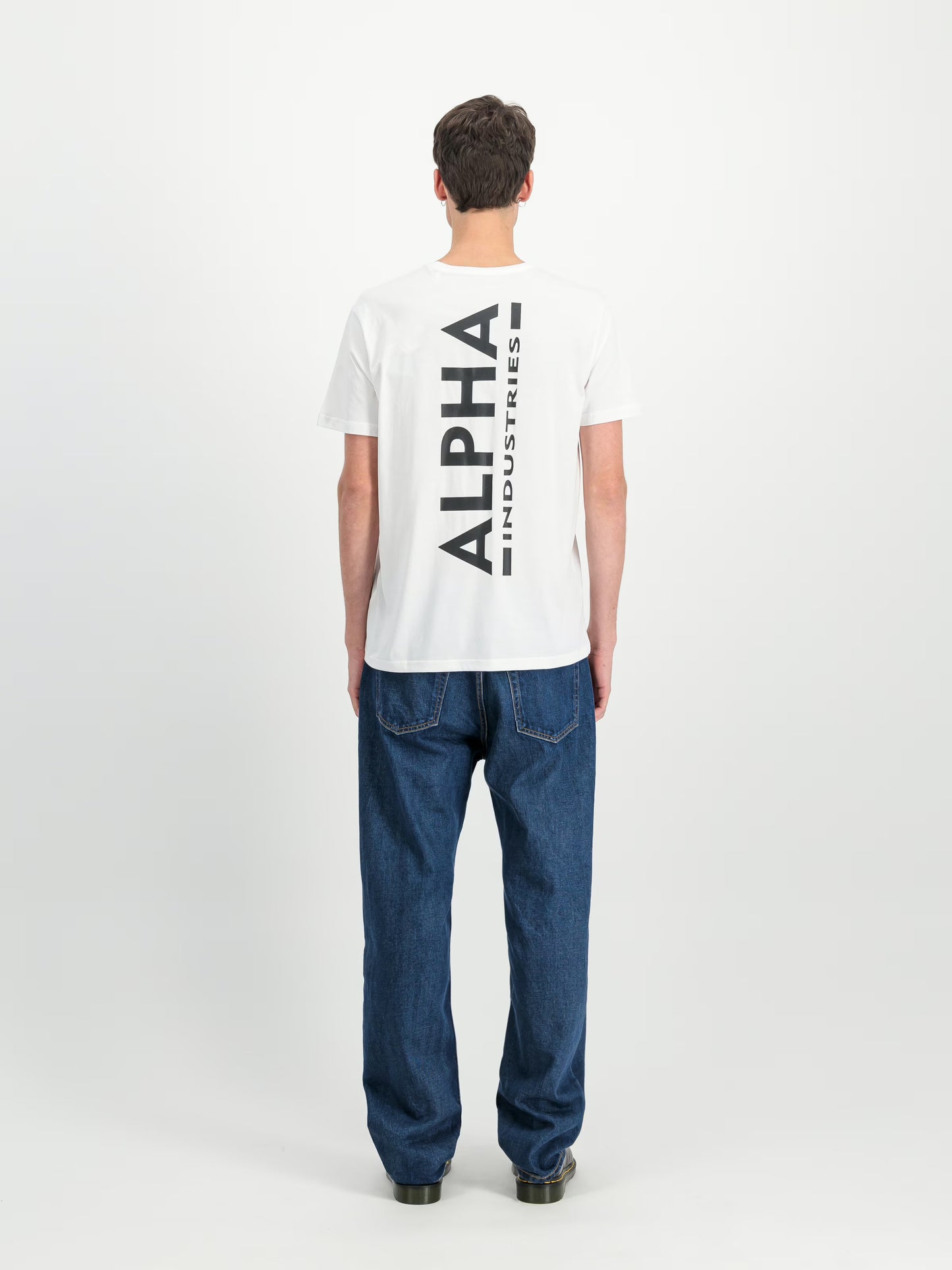 BACKPRINT TSHIRT - BLANCO - ALPHA INDUSTRIES | 128507