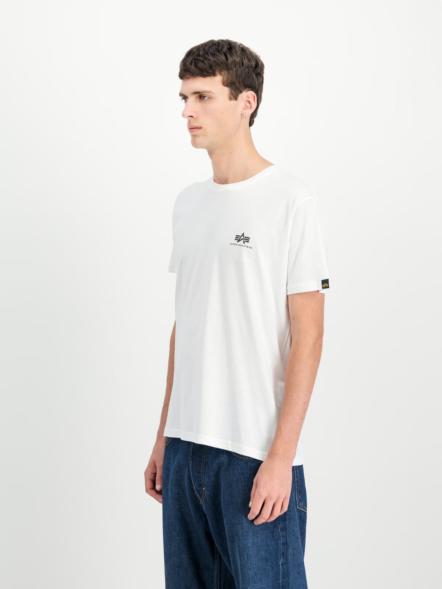 BACKPRINT TSHIRT - BLANCO - ALPHA INDUSTRIES | 128507