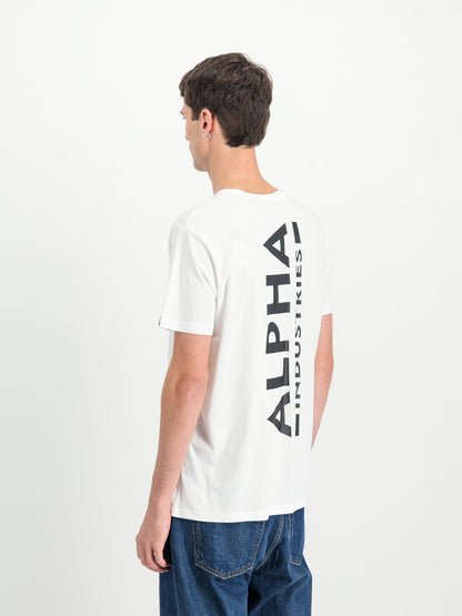 BACKPRINT TSHIRT - BLANCO - ALPHA INDUSTRIES | 128507