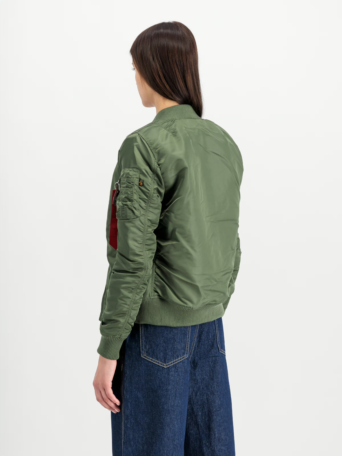 CHAQUETA MUJER BOMBER "MA-1 VF 59" - VERDE MILITAR - ALPHA INDUSTRIES | 133009-01