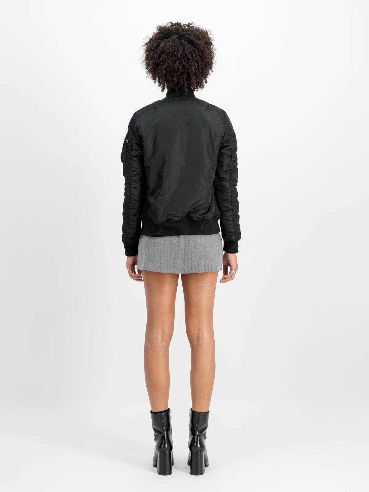 CHAQUETA MUJER BOMBER "MA-1 VF 59" - NEGRO - ALPHA INDUSTRIES | 133009