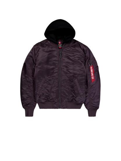 CHAQUETA BOMBER "MA-1 ZH BACK EMB" - MORADO - ALPHA INDUSTRIES | 138105