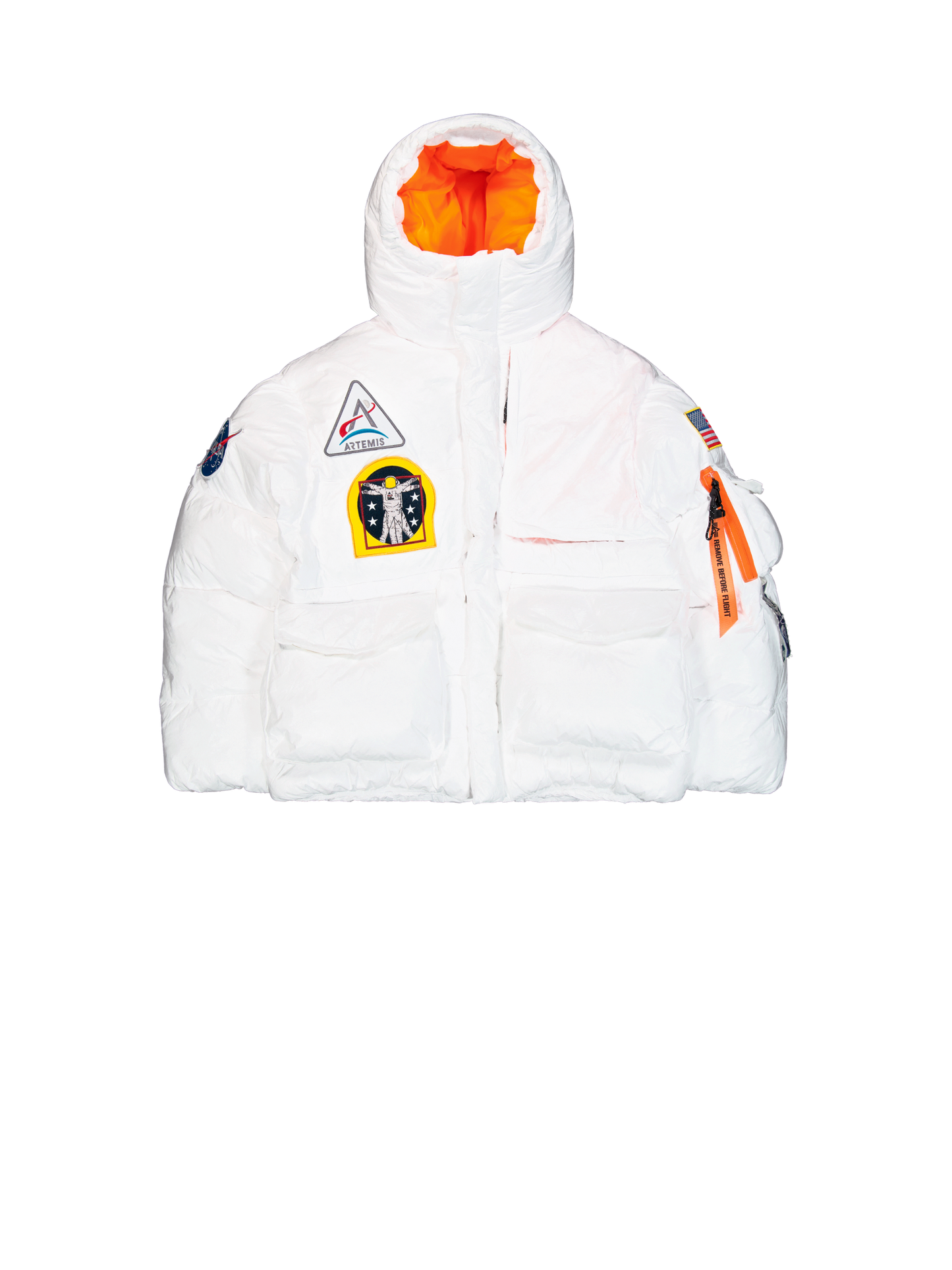 CHAQUETA PUFFER "NASA ARTEMIS" - BLANCO - ALPHA INDUSTRIES | 148136