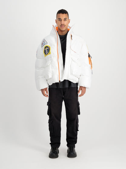 CHAQUETA PUFFER "NASA ARTEMIS" - BLANCO - ALPHA INDUSTRIES | 148136