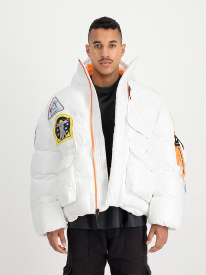 CHAQUETA PUFFER "NASA ARTEMIS" - BLANCO - ALPHA INDUSTRIES | 148136