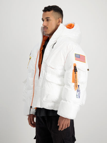 CHAQUETA PUFFER "NASA ARTEMIS" - BLANCO - ALPHA INDUSTRIES | 148136