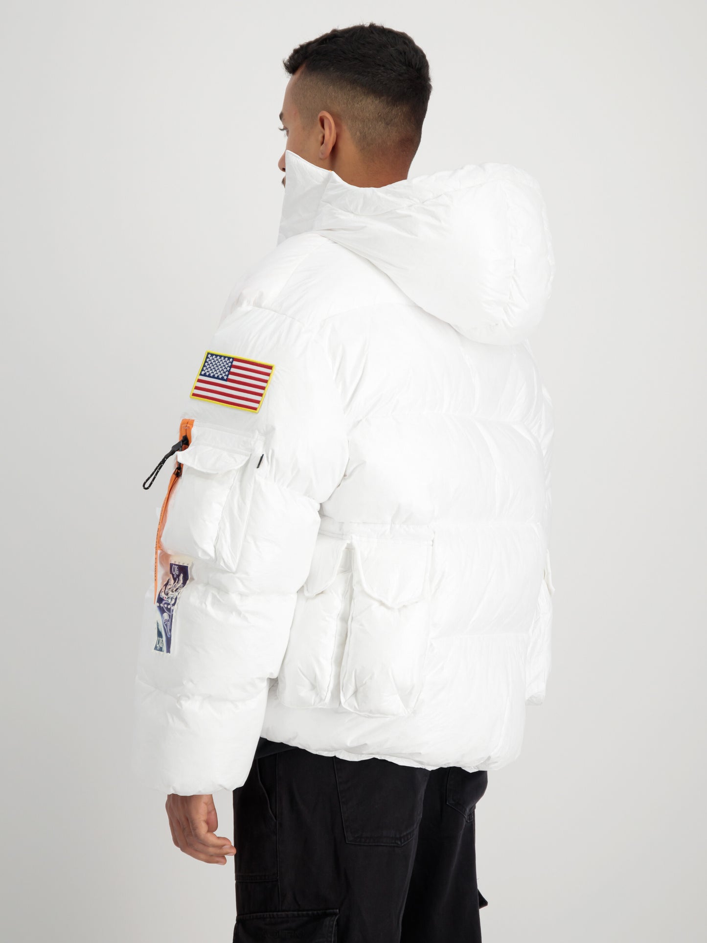 CHAQUETA PUFFER "NASA ARTEMIS" - BLANCO - ALPHA INDUSTRIES | 148136