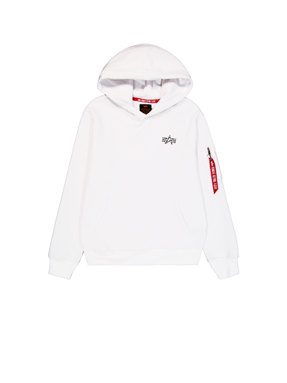 SUDADERA CON CAPUCHA "SIGNATURE BP" - BLANCO - ALPHA INDUSTRIES | 148341