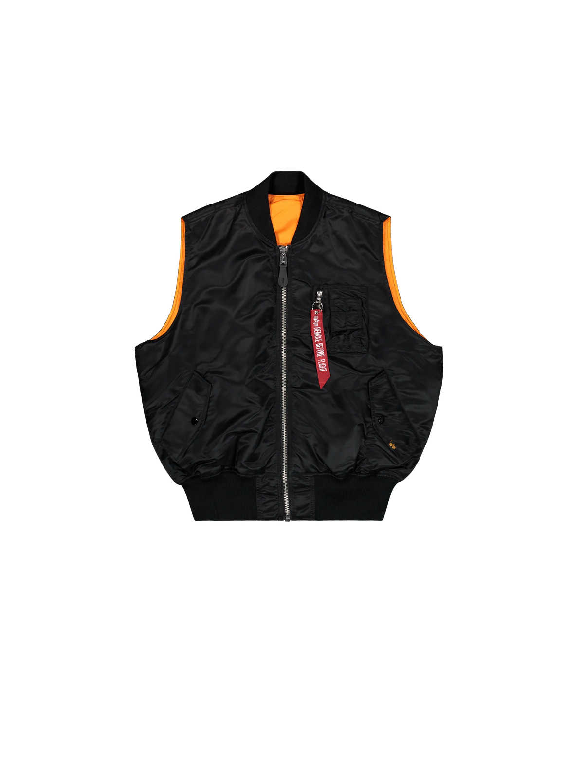 CHALECO "MA-1 VINTAGE VEST" - NEGRO - ALPHA INDUSTRIES | 156146