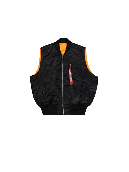 CHALECO "MA-1 VINTAGE VEST" - NEGRO - ALPHA INDUSTRIES | 156146