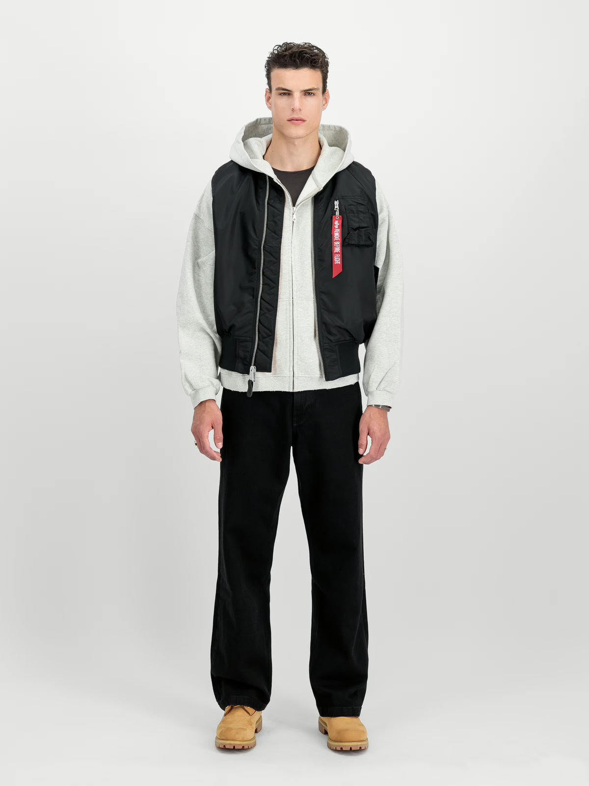 CHALECO "MA-1 VINTAGE VEST" - NEGRO - ALPHA INDUSTRIES | 156146