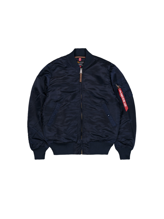 CHAQUETA BOMBER "MA-1 VF 59 LONG" - AZUL MARINO - ALPHA INDUSTRIES | 168100