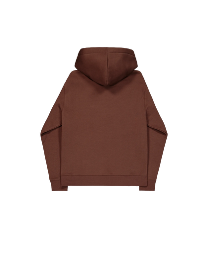 SUDADERA CAPUCHA "BASIC BIG LOGO" - MARRÓN - ALPHA INDUSTRIES | 178312-204