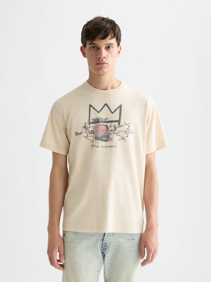 BASQUIAT ARTWORK - BEIGE - SCOTCH & SODA | 183083