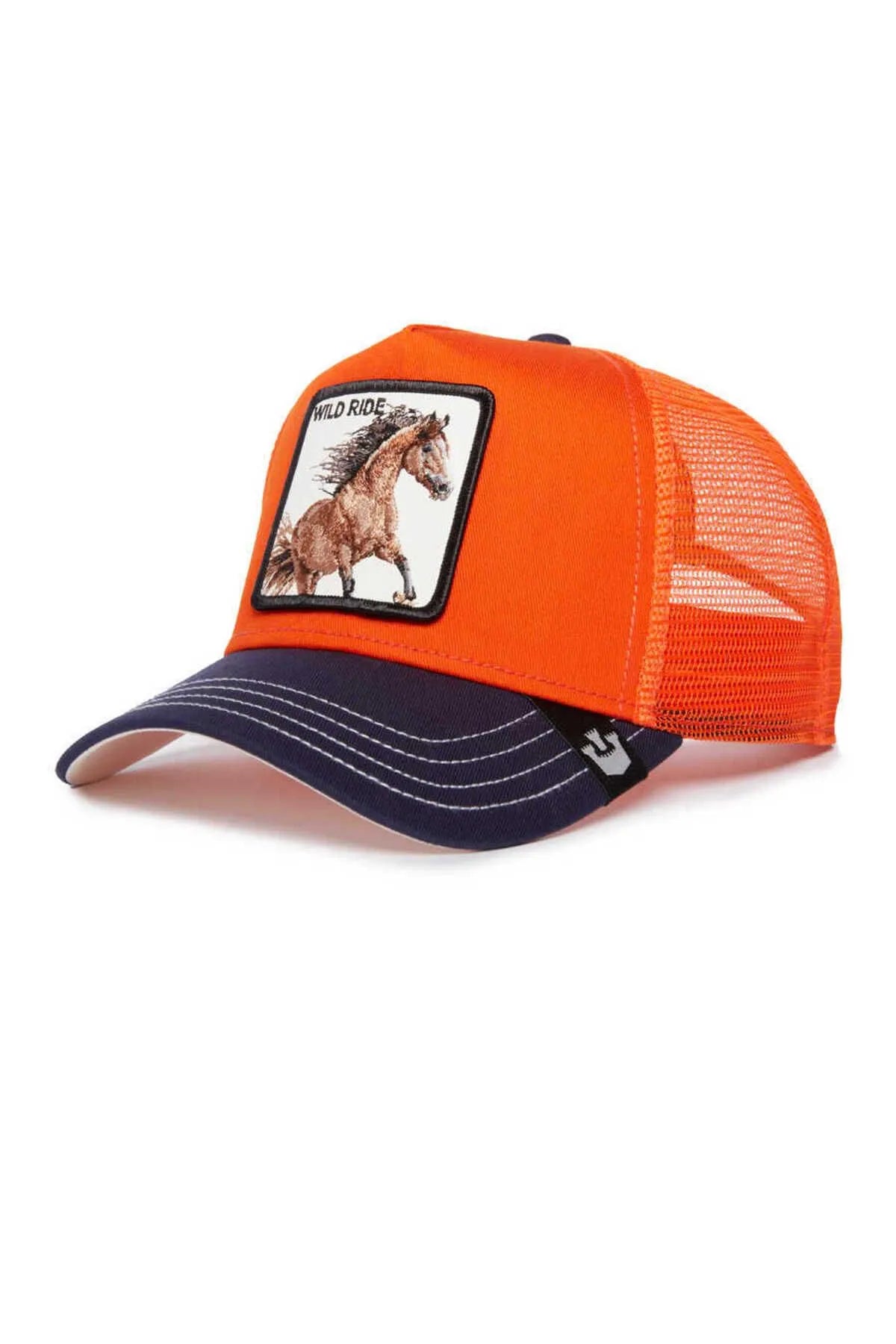 GORRA TRUCKER CABALLO "WILD RIDE" - NARANJA MARINO - GOORIN BROS THE FARM ANIMALS | 101-1988